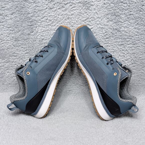 Forsake Cascade Womens Size 11 Hiking Shoes Sneakers Azure Blue Mesh - Picture 6 of 9